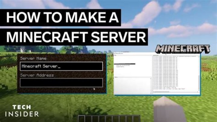 How do i make a server on minecraft