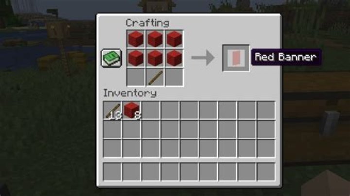 How do u make a banner in minecraft