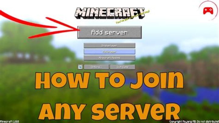 How do you join servers on minecraft pe