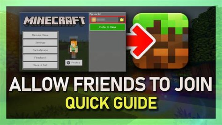 How do you join your friends on minecraft