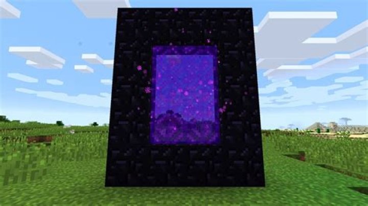 How do you make a portal in minecraft