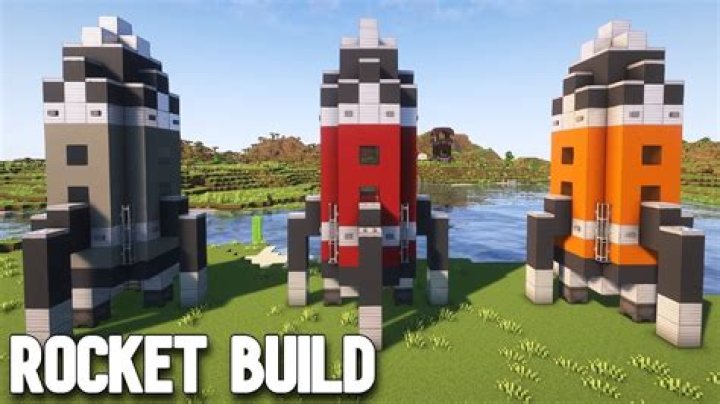How do you make a rocket in minecraft