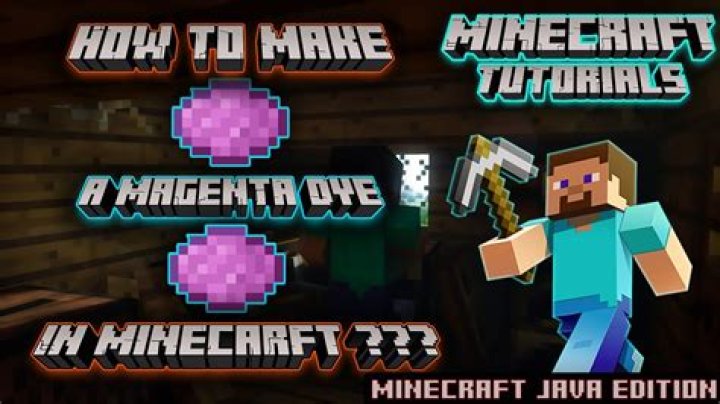 How do you make magenta dye in minecraft