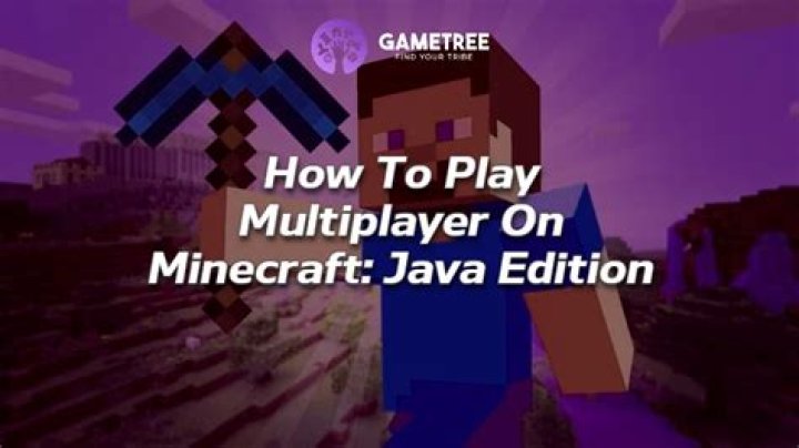 How do you play multiplayer on minecraft java