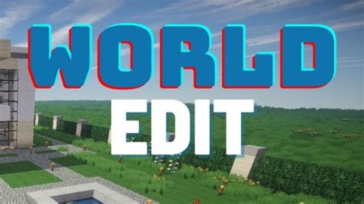 How do you use world edit in minecraft