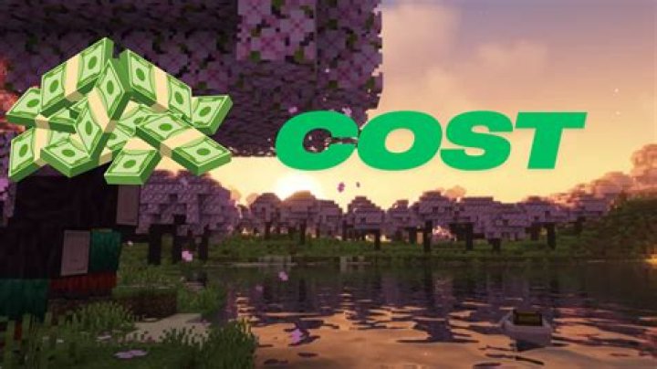 How much does a minecraft server cost 2020