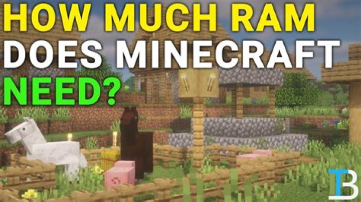 How much ram should i dedicate to minecraft