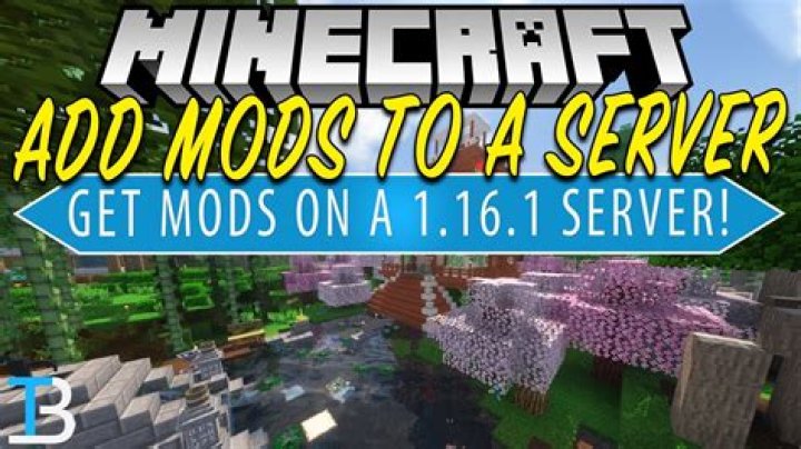 How to add mods to a minecraft server