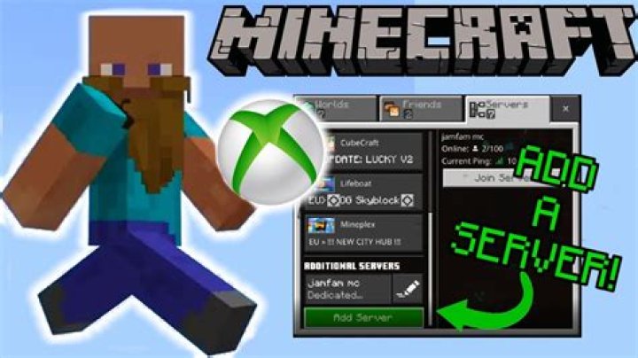 How to add servers on minecraft xbox live