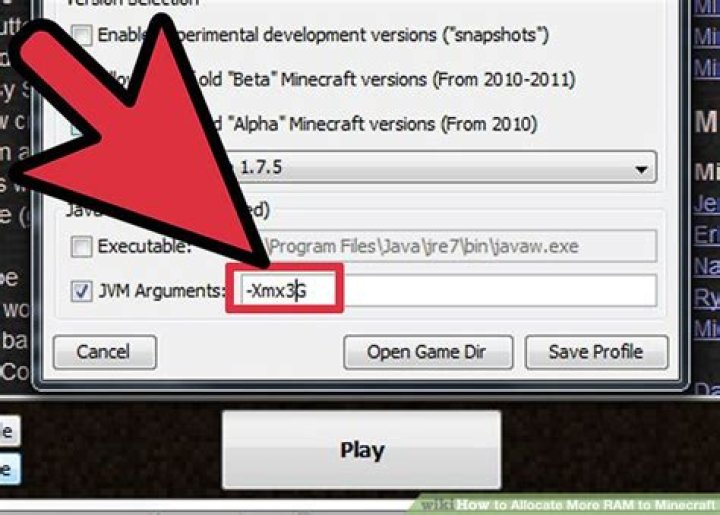 How to allocate more memory to minecraft server