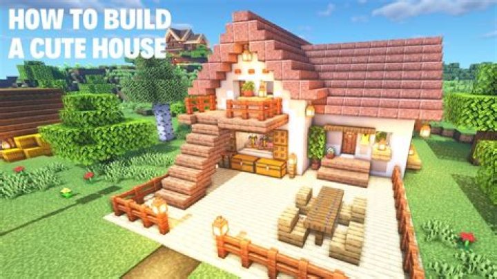 How to build a cute house in minecraft