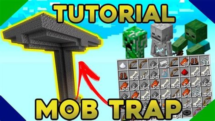 How to build a mob trap in minecraft
