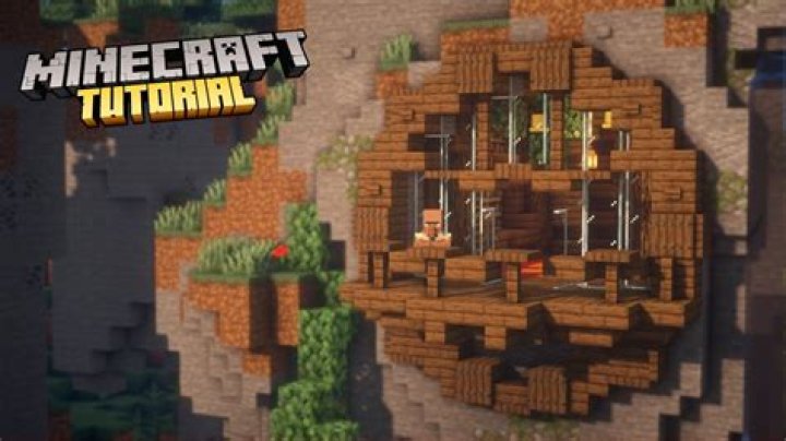 How to build a mountain house in minecraft