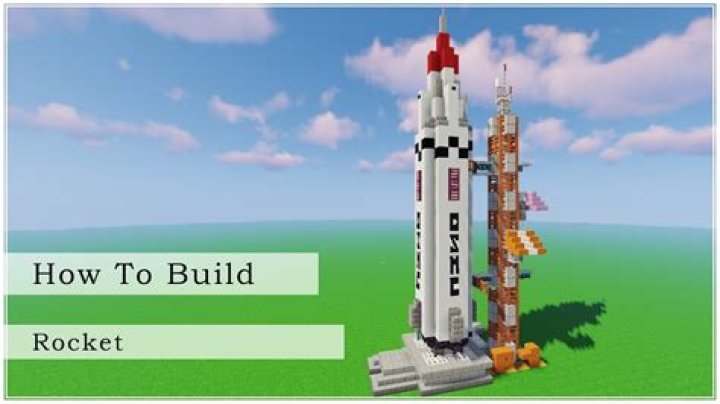 How to build a rocket in minecraft pe