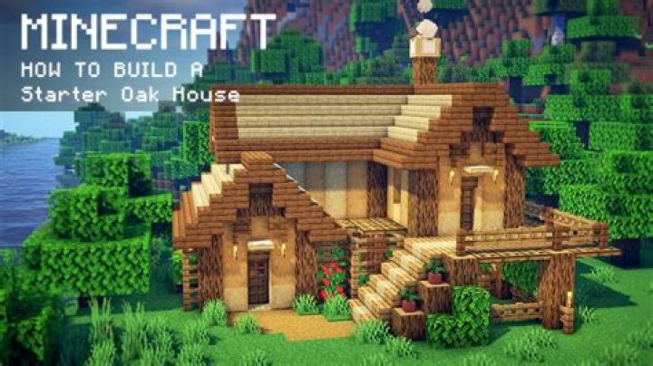 How to build a starter house in minecraft