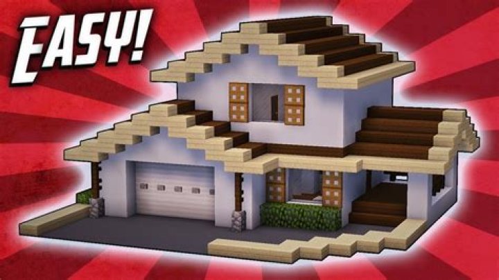How to build a suburban house in minecraft