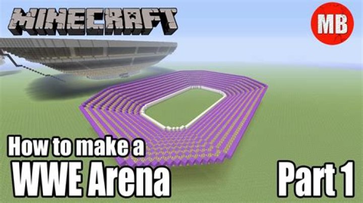 How to build a wwe arena in minecraft