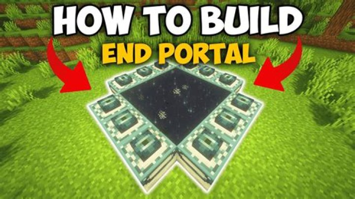 How to build end portal in minecraft pe