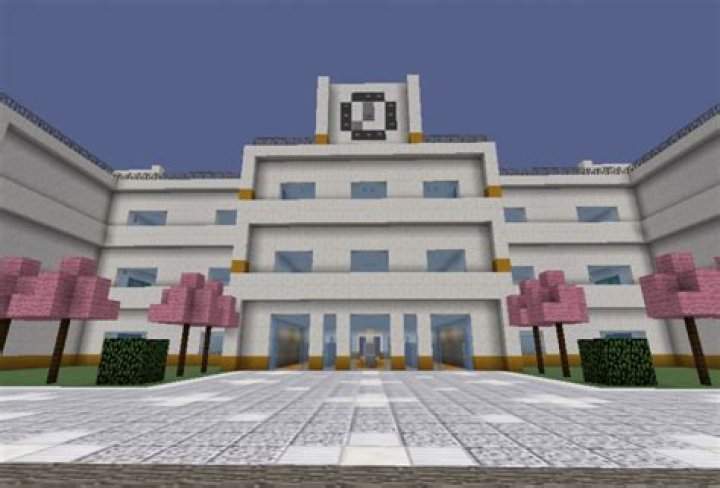How to build yandere high school in minecraft