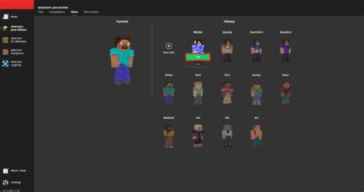 How to change skin in minecraft java edition