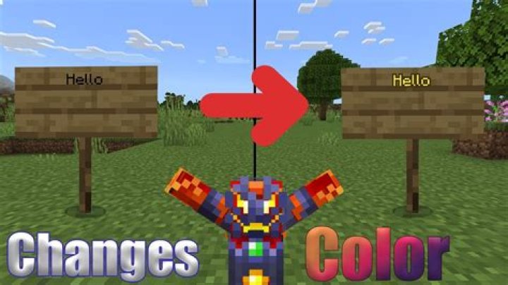 How to change text color in minecraft java