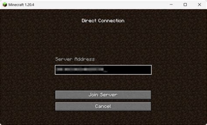 How to connect to a local minecraft server