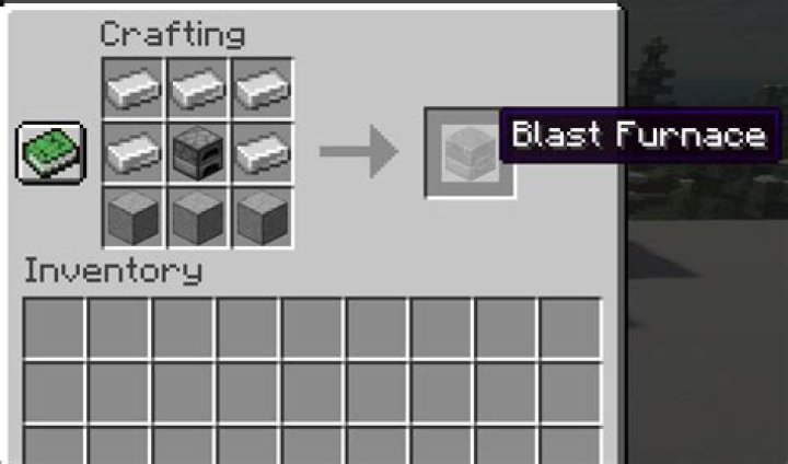 How to craft a blast furnace in minecraft