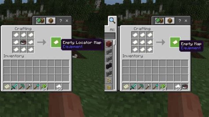 How to craft a map in minecraft pe