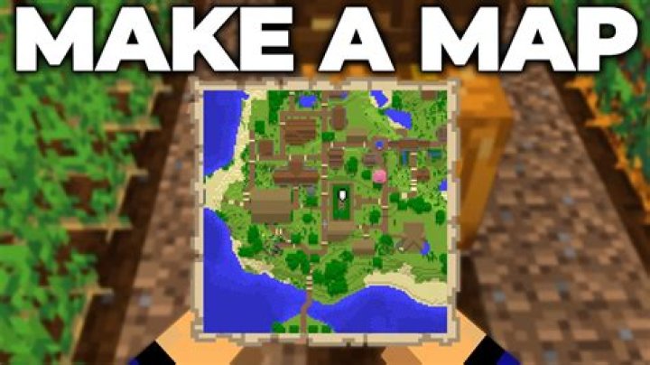 How to create a map on minecraft pe
