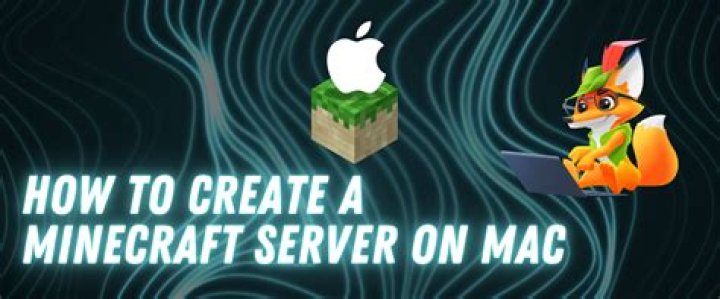 How to create a minecraft server on mac