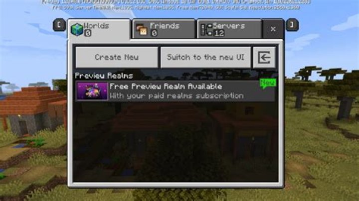 How to create a realm in minecraft ps4