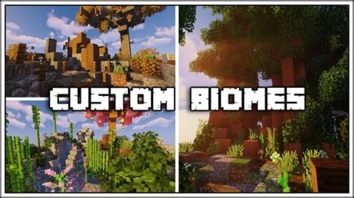 How to create custom biomes in minecraft bedrock