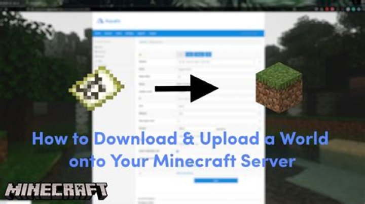 How to download a server world in minecraft