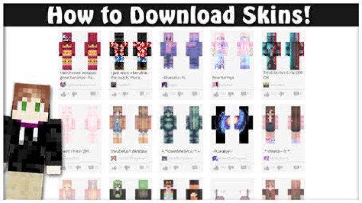 How to download a skin on minecraft pc