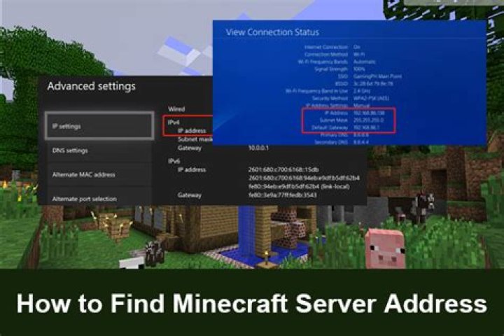 How to find server address on minecraft mac