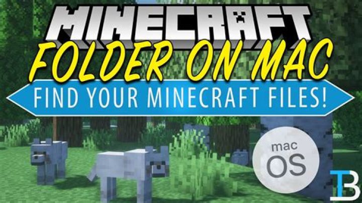 How to find your minecraft folder on mac