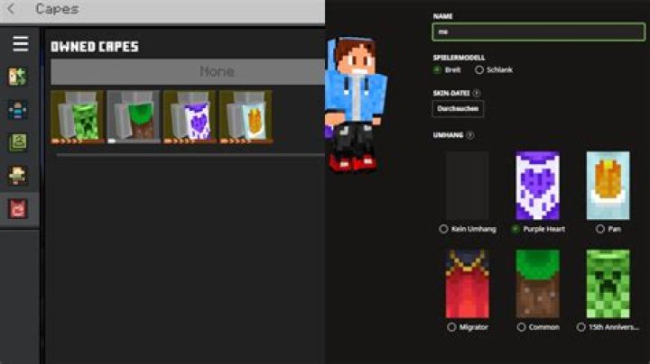 How to get a cape in minecraft 2019