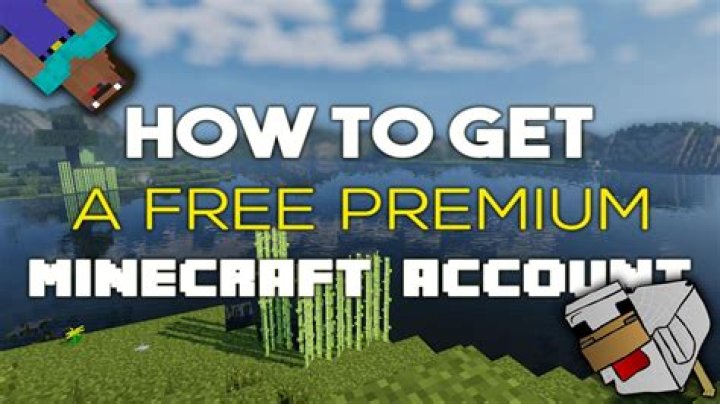 How to get a free minecraft account 2017