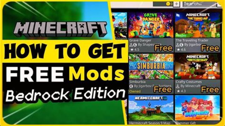 How to get free mods on minecraft pe