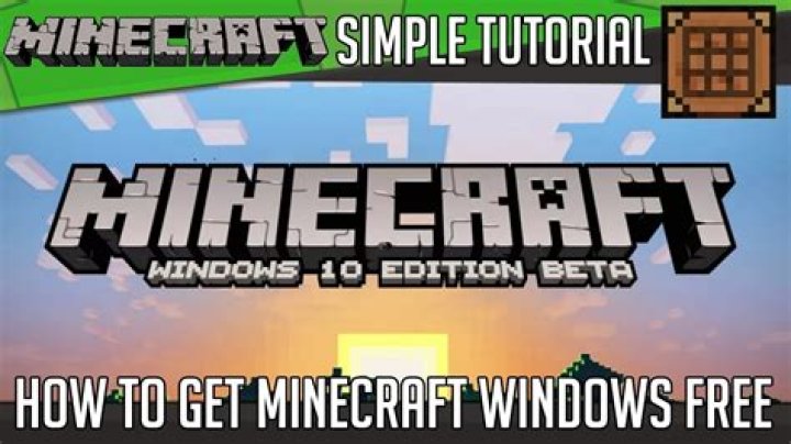 How to get minecraft windows 10 edition beta