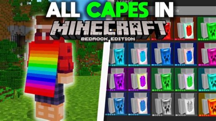 How to get more capes in minecraft bedrock