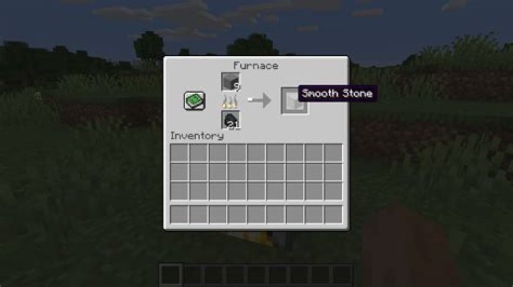 How to get smooth stone slab in minecraft