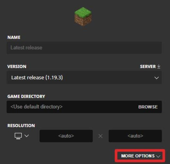 How to give minecraft more ram new launcher