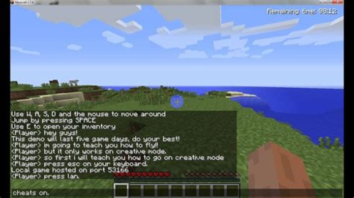 How to go into creative mode in minecraft