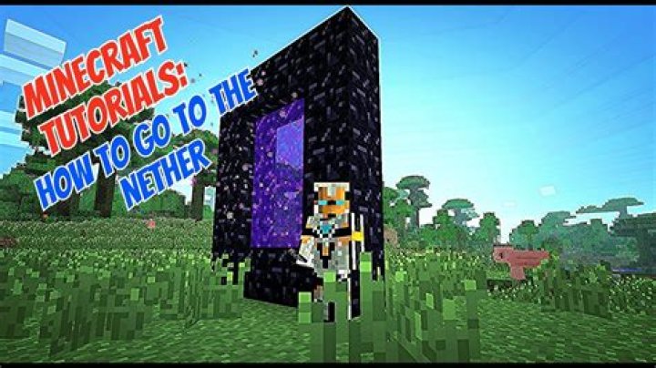 How to go to nether in minecraft pe