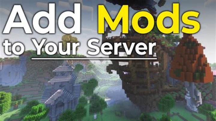 How to install mods on a minecraft server