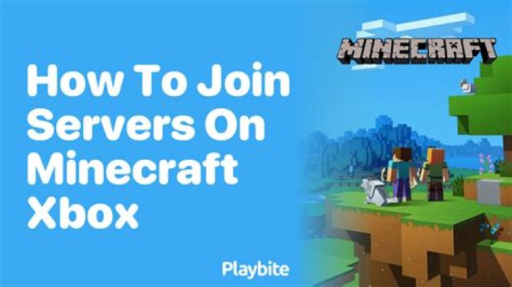 How to join servers on minecraft xbox 360