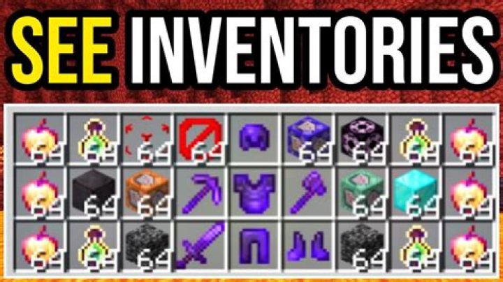 How to look in other people’s inventory minecraft