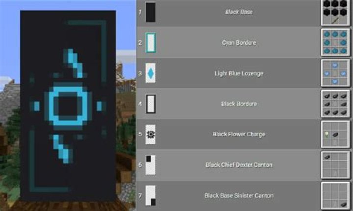 How to make a banner design in minecraft