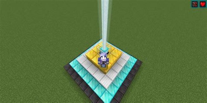 How to make a beacon glow in minecraft